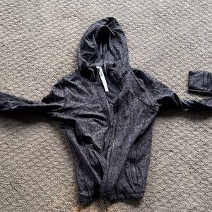 lululemon athletica Charcoal Patterned Utility Jacket